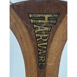 Antique 1900's Kent Pawtucket RI Harvard Cambridge Wood Tennis Racket Racquet